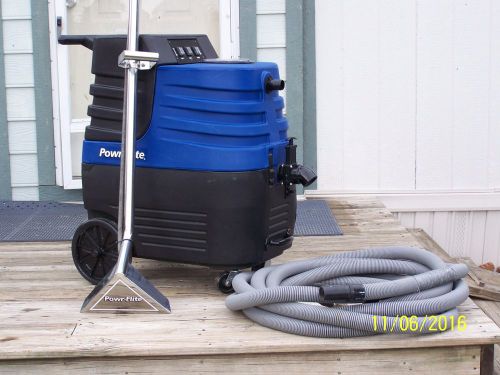 Powr - flite pfx1300 - nw + commercial carpet extractor + hoses &amp; wand for sale