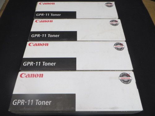 Genuine Canon GPR-11 Black Cyan Yellow Magenta Toner Cartridge iR C3200 C3220