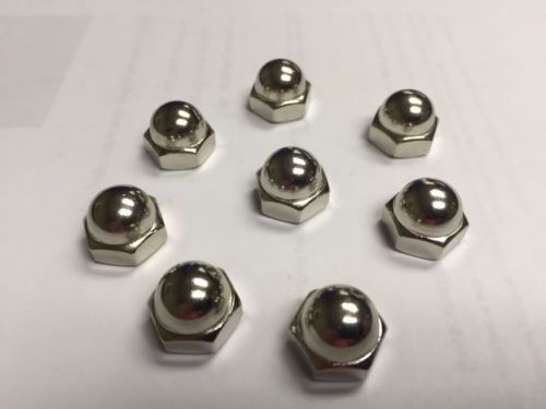 1/4-20 nc cap nuts nickel plated 500 pieces for carton for sale
