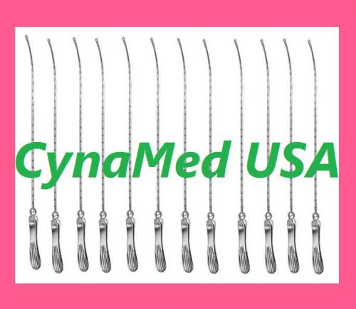 12 Sims Uterine Sound OB GYNE Surgical Instruments