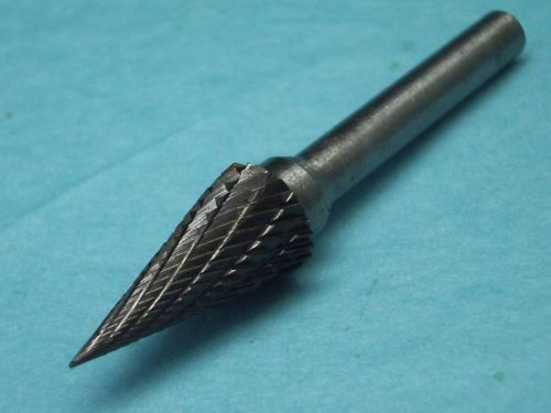 12mm (1/2&#034;) taper thk tungsten carbide rotary burrs 6mm shank (m12) for sale