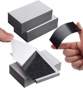 Business Cards Magnets Easy Peel Stick Thick with Magnetic Sheet for Business