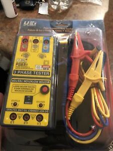 UEi Test Instruments PSMR1 Phase Sequence and Motor Rotation Tester Open Box