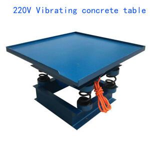 Table Concrete Vibration Compactor Shape Tumbler Agitator Shaker Vibe 220V Motor