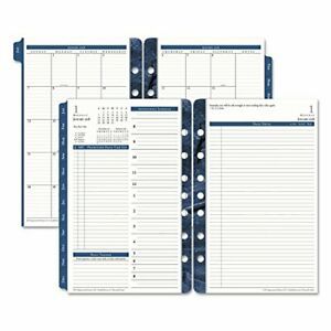 Franklin Covey Classic Monticello Dated Two Page Per Day Planner Refill