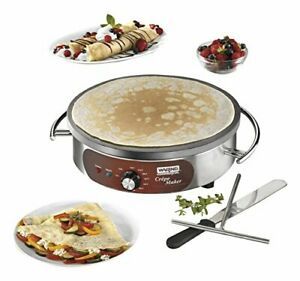 Waring Commercial WSC160X 16&#034; Electric Crepe Maker Cast Iron Cooking Surface ...