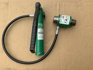 Greenlee 767 Hydraulic Hand Pump w/ 746 Ram