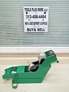 Greenlee 25273 1-1/2&#034; &amp; 2&#034; IMC Roller Support Unit for 555 Pipe Conduit Bender