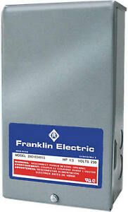 Franklin Control Box For 3-Wire Water Pumps, 1-HP Motor, 230-Volt -126319A