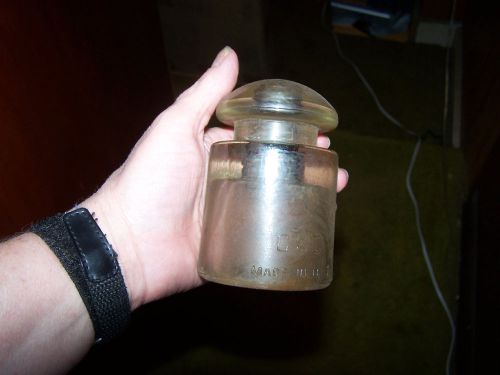 Vintage antique csc whittall tatum  insulator made in u.s.a. dated 1946 for sale
