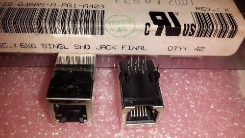 1x STEWART SS-6466S-A-PG1-A423 , SS6466SAPG1A423 , 6x6 SINGL SHD JACK FINAL