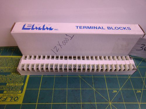 EMM TERMINAL BLOCK EF-1 300V 25A (QTY 30) #3684A