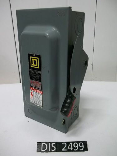 Square D 240 Volt 60 Amp Fused Disconnect (DIS2499)