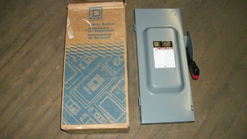 Square D 100amp HU363 3pole non-fused Safety Disconnect switch nema1 new in Box