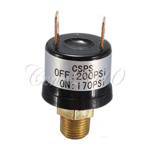 12V 3.5A 1/8 1/4 Trumpet Horn Compressor Air Pressure Switch Rated 170 to 200PSI