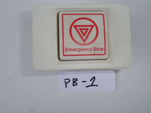 OMRON TYPE 2ZAP PUSH BUTTON SWITCH Emergency Stop  GE Sytec CT Scsnner