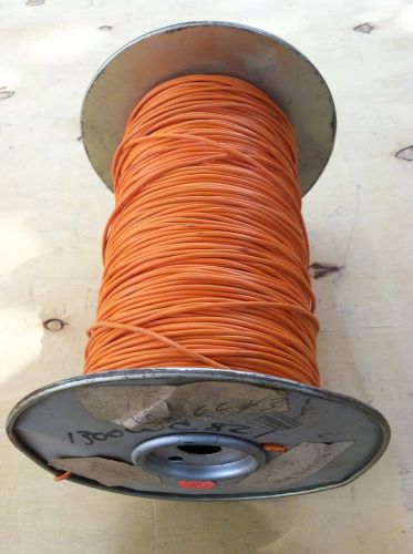 1000 Feet Wire 411407,#24(7/32)T.C. 60OV Style#1015 Orange