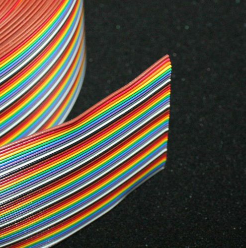 50 x 26 Gauge MutliColored Ribbon cable - 1FT  (28W121)