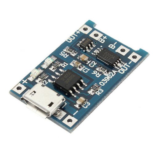 5V Micro USB 1A 18650 Lithium Battery Charging Board Charger Module+Protection