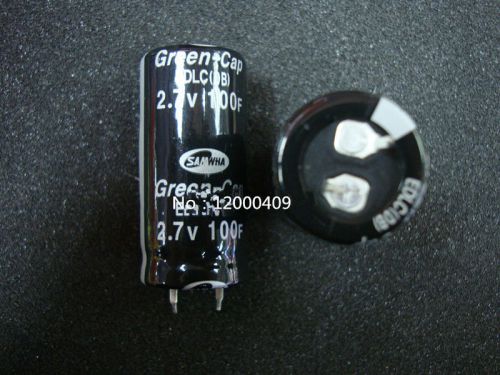 5pcs new original super capacitor 2.7v100f 22*45mm farad capacitor free shipping for sale