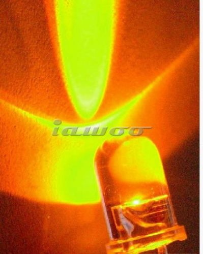 1000 PCS LED Bulb Ultra Bright Yellow LED Lights 5mm Light Emitting Diode