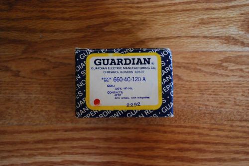 Guardian 660-4c-120-a relay *nib* for sale