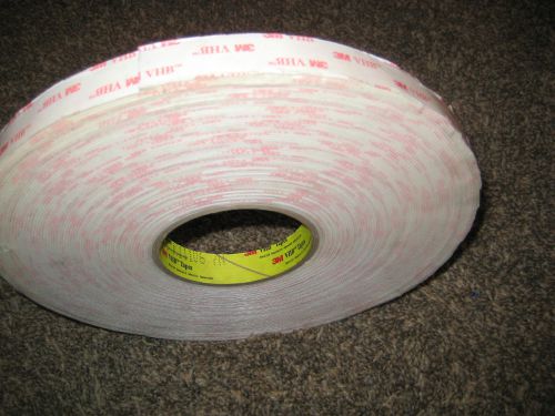 3m vhb foam tape #4950  4 rolls for sale