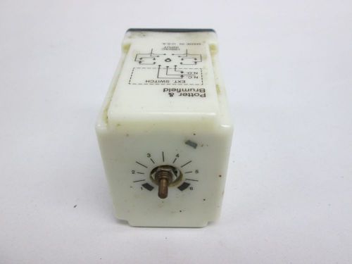 POTTER BRUMFIELD CHB-38-70011 TIME DELAY RELAY 120V-AC D304045
