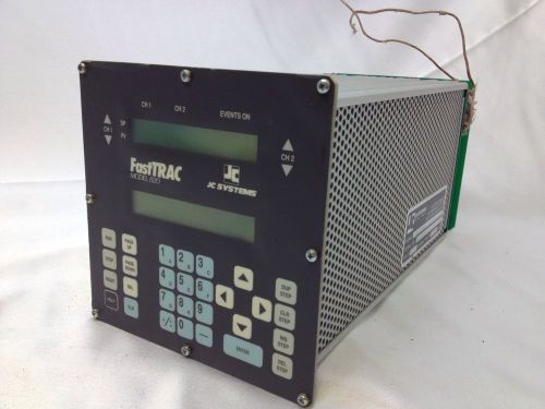 JC System Model 620 FastTRAC Enviromental Chamber Programer Controller 117V 60Hz
