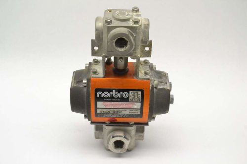 Norbro 10-rda40-1sd1e0-c 40r 3-way 1/2 in npt pneumatic ball valve b394311 for sale