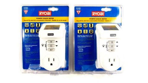 Ryobi Power Usage Meter (2-items)