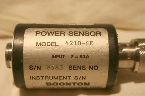 BOONTON POWER SENSOR  Model 4210-4E