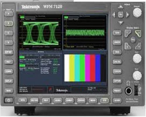 Tektronix wfm7120 waveform monitor for sale