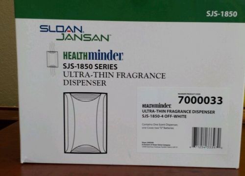 Lot of 3 Sloan Jansen Fragrance Dispensers SJS-1850-4 Off White