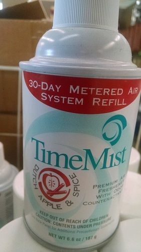 Timemist dispenser refills, dutch apple &amp; spice (3 cans) for sale