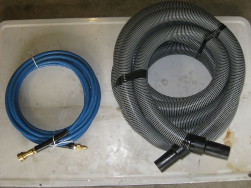 CARPET CLEANING SOLUTION AND VACUUM HOSE 25FT