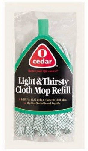 O&#039;cedar light &amp; thirsty wet mop refill: case of 5 for sale