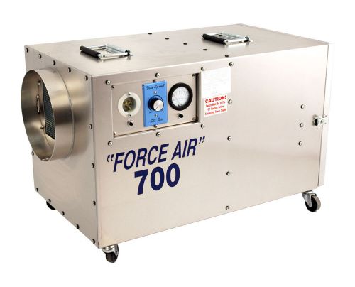 400327 asci systems force air 700 cfm negative air machine fa700 for sale