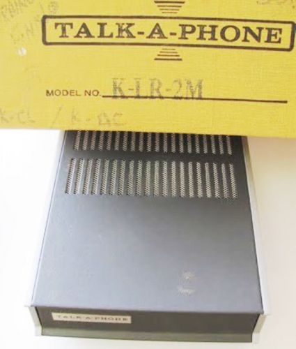 Talk A Phone K-LR-2M Desk Style Sub-Station, NOS!