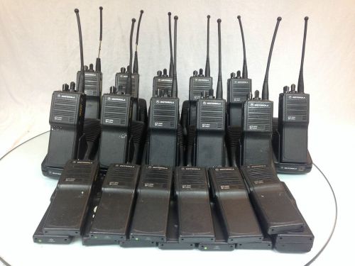 Lot of 24 motorola mts2000 800mhz radio minitor ii pager chargers spectra mcs for sale