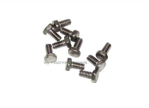 10-SS #10-24 X 3/8 HH HEX HEAD MACHINE SCREWS STAINLESS STEEL 18-8 BOLTS PARTS