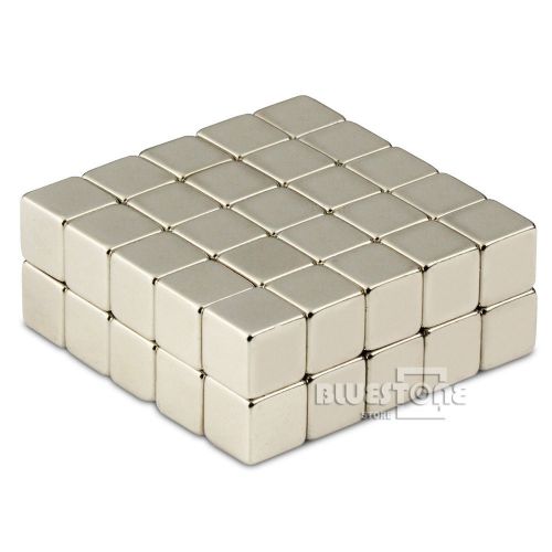 Lots 50x Block Cuboid Cube Magnets 10mm x 10mm x 10mm Rare Earth Neodymium N50