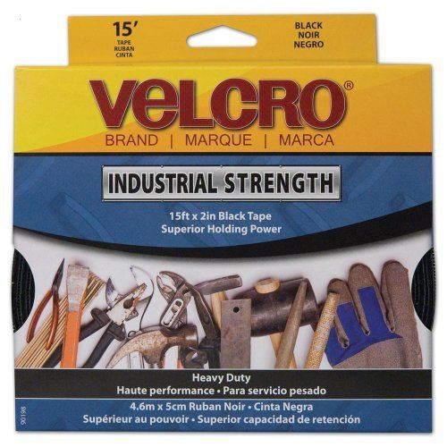 Velcro industrial strength hook and loop tape - 2&#034; width x 15 ft (vek90198) for sale