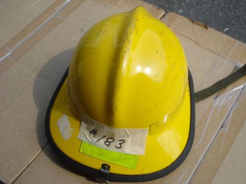 Cairns helmet n660c + liner firefighter  turnout fire gear #183 yellow for sale