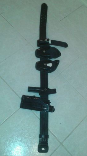 36&#034;  Clarino Safariland police  belt, mace holder and two handcuff holders, new