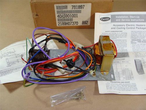 New carrier 40as901001 electric furnace cooling relay hn61ka011 &amp; eia3948914f for sale