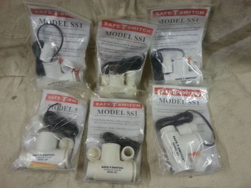 Float switch rectorseal safe-t-switch ss1 a/c hvac in line pvc drain lot of six for sale