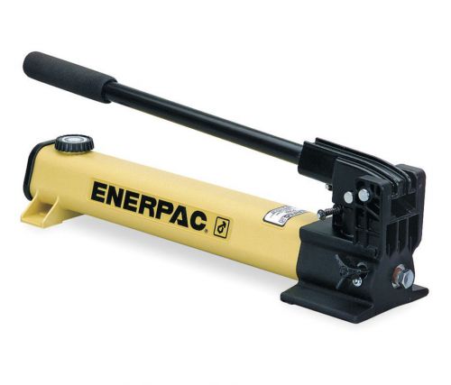 Enerpac p-392  2 speed lightweight h2  hand hydraulic pump with  hose for sale
