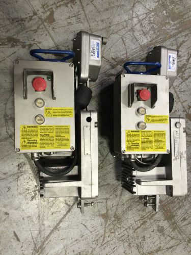 Tractel tirak le 501 pa 220v (lot of 2) suspended scaffold hoist for sale