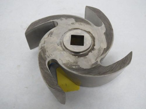 FRISTAM 4410 1X1IN BORE 8-1/2IN OD 4VANE PUMP IMPELLER STAINLESS B324787
